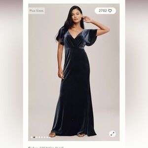 New velvet dress…perfect for the holidays